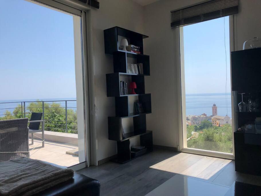 Appartement Vue Panoramique Sur La Mer Et La Citadelle De Bastia バスティア エクステリア 写真